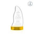 Beauford Gold on Base Unique Crystal Award