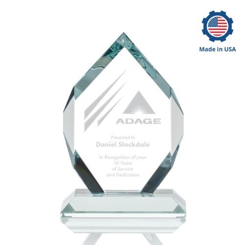 Awards and Trophies - Crystal Awards - Royal Diamond Polygon Crystal Award