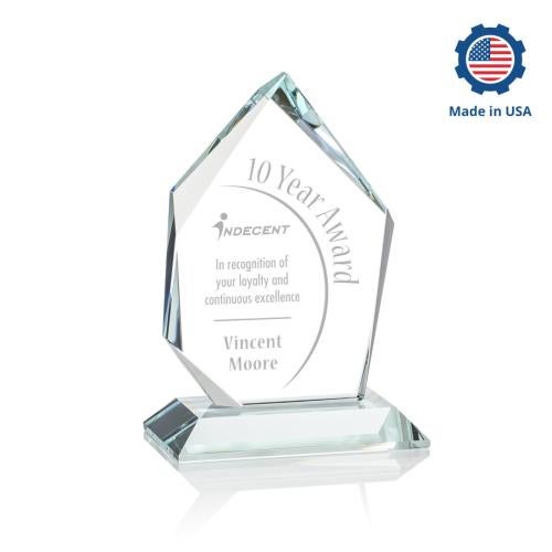 Awards and Trophies - Crystal Awards - Deerhurst Peaks Crystal Award