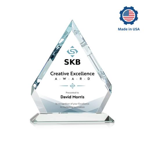 Awards and Trophies - Crystal Awards - Apex VividPrint Diamond Crystal Award