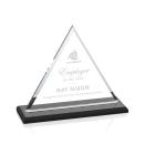 Dresden Black Pyramid Crystal Award