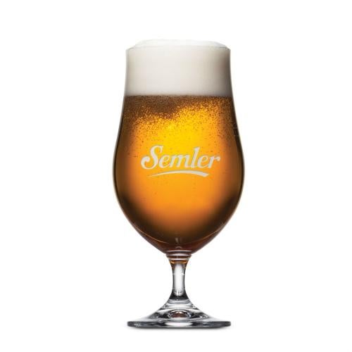 Corporate Gifts - Barware - Pilsners & Steins - Rochdale Beer Glass - Deep Etch 