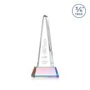 Majestic Tower Prismatic on Newhaven Base Towers Crystal Award
