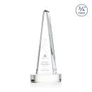 Majestic Tower Clear on Alberton Base Towers Crystal Award