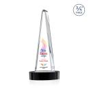 Majestic Tower Full Color  Black on Alberton Base Towers Crystal Award