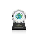 Seville Full Color Black on Entwhistle Base Circle Crystal Award