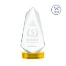 Sheridan Gold on Alberton Base Unique Crystal Award