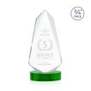 Sheridan Green on Alberton Base Unique Crystal Award
