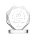 Kitchener Clear on Alberton Base Polygon Crystal Award