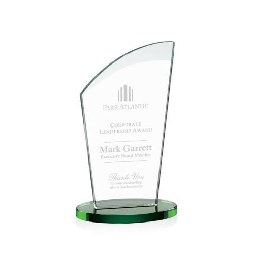 Awards and Trophies - Crystal Awards - Tomkins Green Peaks Crystal Award