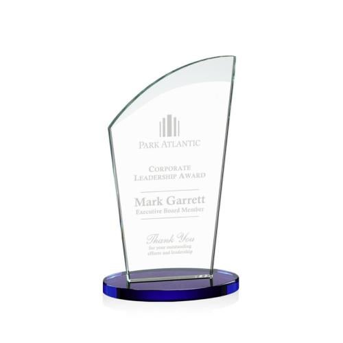 Awards and Trophies - Crystal Awards - Tomkins Blue Peaks Crystal Award