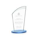 Tomkins Sky Blue Peaks Crystal Award