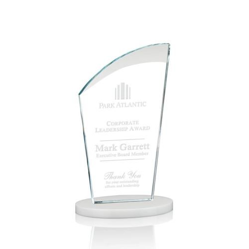 Awards and Trophies - Crystal Awards - Tomkins White Peaks Crystal Award