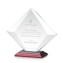 Teston Rosewood Diamond Crystal Award