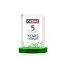 Dalton Full Color Green on Alberton Base Rectangle Crystal Award