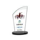 Tomkins Full Color Black Peaks Crystal Award