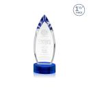 Fortier Blue on Base Peaks Crystal Award