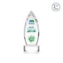Fortier Full Color Clear on Base Peaks Crystal Award