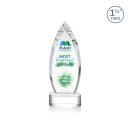 Fortier Full Color Clear on Base Peaks Crystal Award