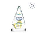 Windsor Full Color Starfire on Alberton Base Diamond Crystal Award