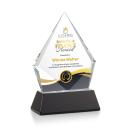 Shelton Full Color Black on Newhaven Base Diamond Crystal Award
