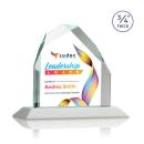 Austere Peak Full Color White Peaks Crystal Award