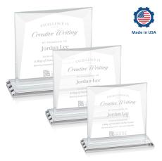 Tanner Square / Cube Crystal Award - Crystal Awards