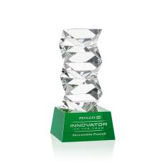 Callucci Green on Robson Base Towers Crystal Award - Crystal Awards