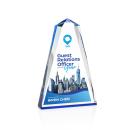 Cotswold Full Color Pyramid Crystal Award