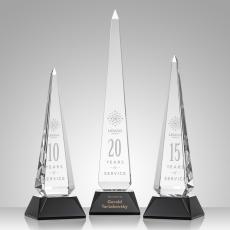 Helmsley Obelisk - Black - Awards and Gifts