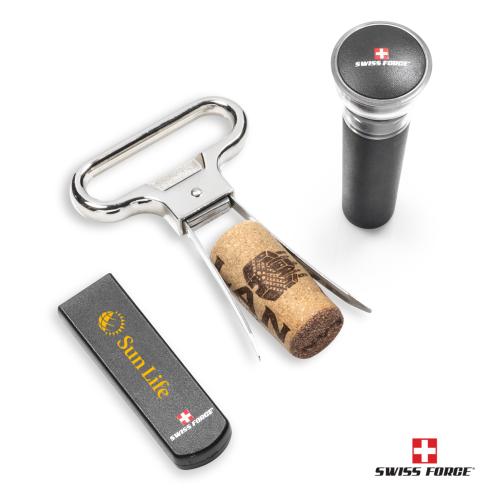 Corporate Gifts - Barware - Wine Accessories - Swiss Force&reg; Alsace Wine Accessory Set