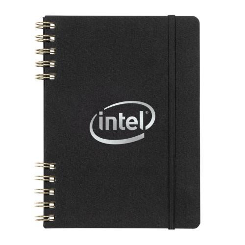 Promotional Products - Journals & Notebooks - Hardcover Journals - Willoughby Spiral Journal