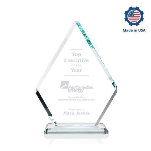 Awards and Trophies - Crystal Awards - Canton Diamond Crystal Award