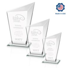 Wiltshire Peaks Crystal Award - Awards and Trophies