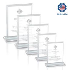Denison Rectangle Crystal Award - Crystal Awards