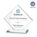 Wellington Full Color Diamond Crystal Award