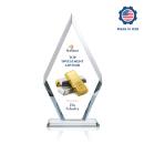 Cancun Full Color Diamond Crystal Award