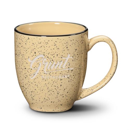 Promotional Products - Drinkware - Coffee Mugs - Santa Fe Mug - 16oz - Deep Etch