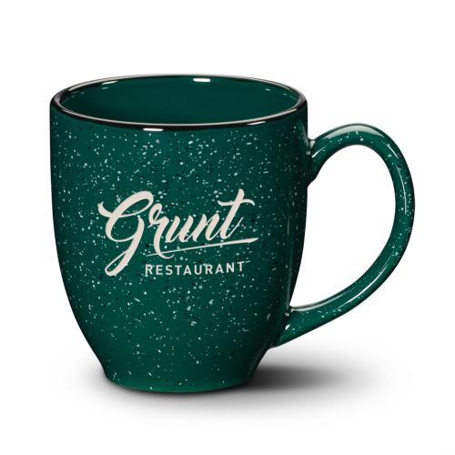 Promotional Products - Drinkware - Coffee Mugs - Santa Fe Mug - 16oz - Deep Etch