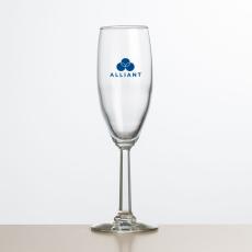 Fairview Flute - Imprinted - Champagne Flutes