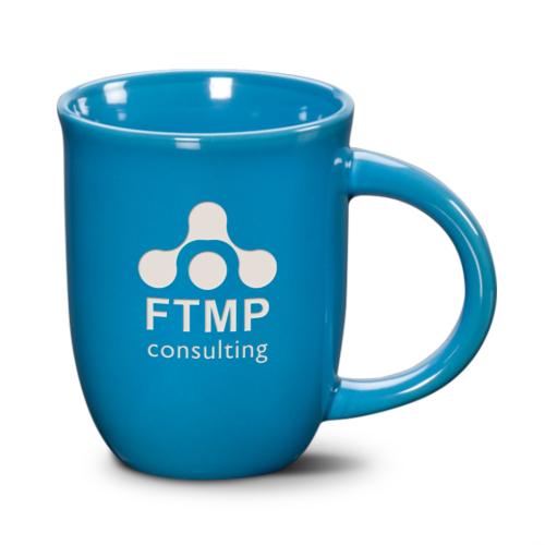 Promotional Products - Drinkware - Coffee Mugs - Sydney Mug - 14oz - Deep Etch