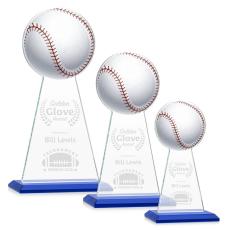 Edenwood Baseball Blue Towers Crystal Award - Awards and Trophies