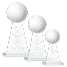 Edenwood Golf Clear Towers Crystal Award - Golf Awards