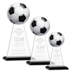 Edenwood Soccer Black Towers Crystal Award - Awards and Trophies