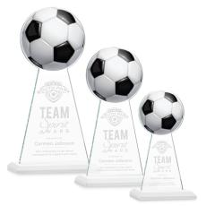 Edenwood Soccer White Towers Crystal Award - Awards and Trophies