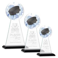 Edenwood Hockey Black Towers Crystal Award - Crystal Awards