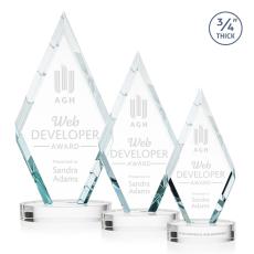 Richmond Clear on Alberton Base Diamond Crystal Award - Diamond Awards