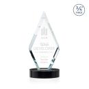 Richmond Black on Alberton Base Diamond Crystal Award