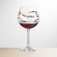 Burlington Burgundy Wine - Full Color - Barware