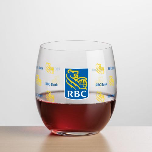 Corporate Gifts - Barware - Wine Glasses - Zacata Stemless Wine - Full Color